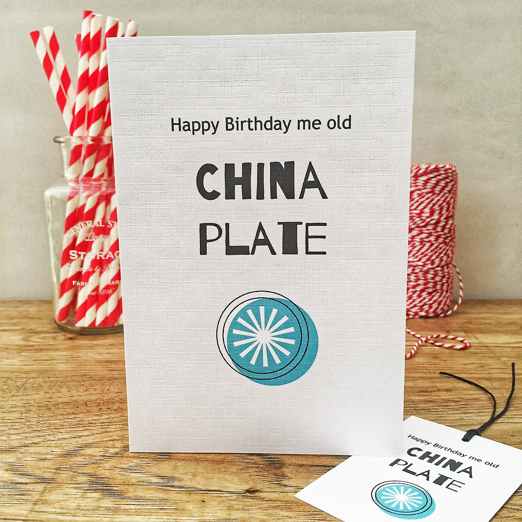 Cockney Rhyming Card & Tag-Mate