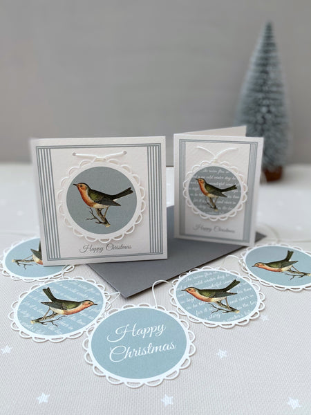 Add a mini card to make the perfect Christmas Greeting to a special someone