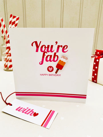 You're Fab! Mother's Day Card