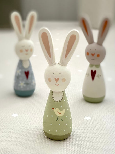 Bunny with Hoppy Easter Card