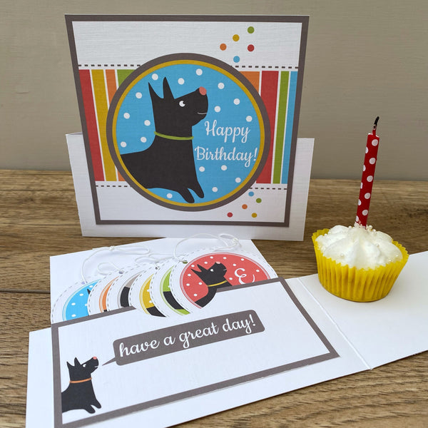 Doggo Bunting Birthday Card