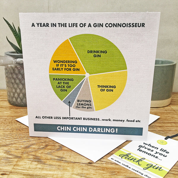6 Pie Chart Cards for £12